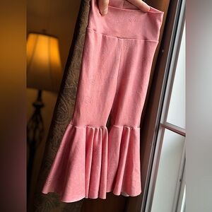 Handmade bell bottom pants fall design 3/6 months